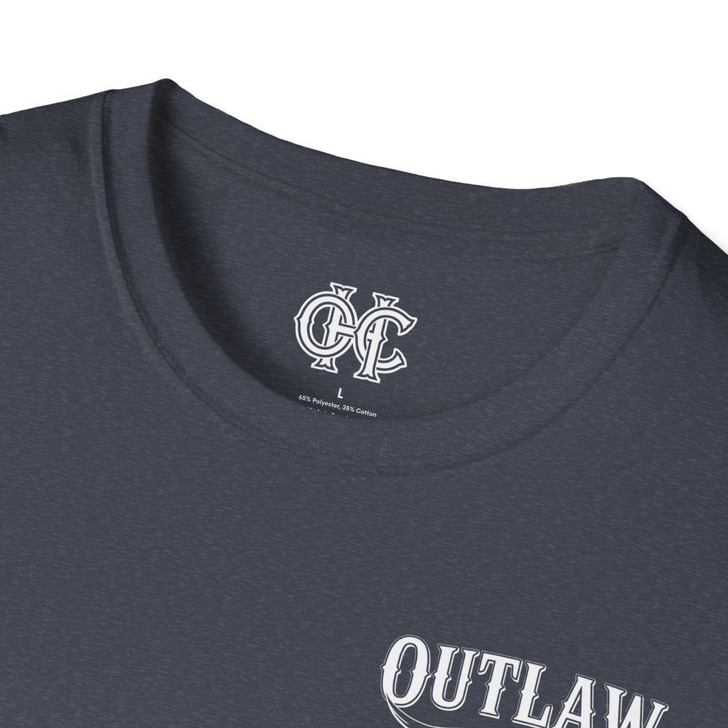 Outlaw Heritage Co. Shirt | Graphic T-Shirt, Western Cowboy Logo