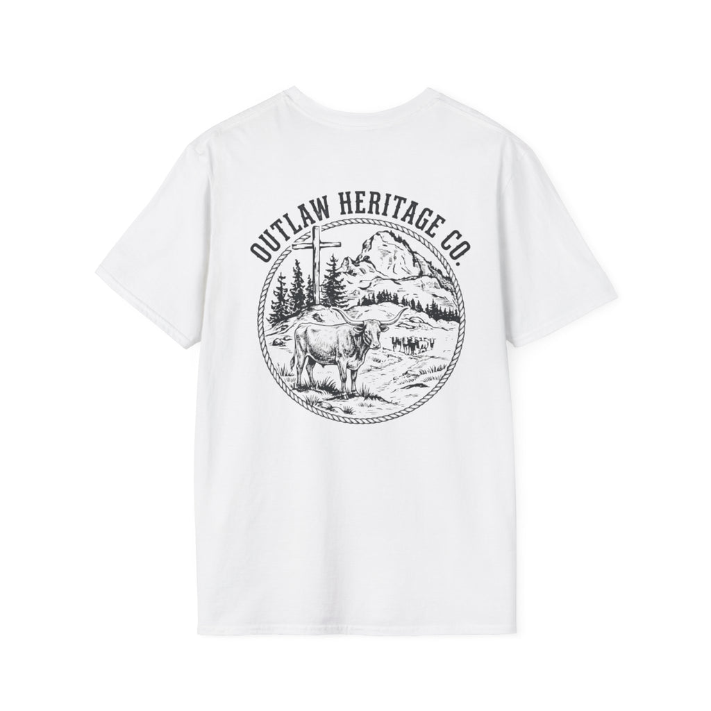Outlaw Heritage Co. Ranch Graphic T-Shirt