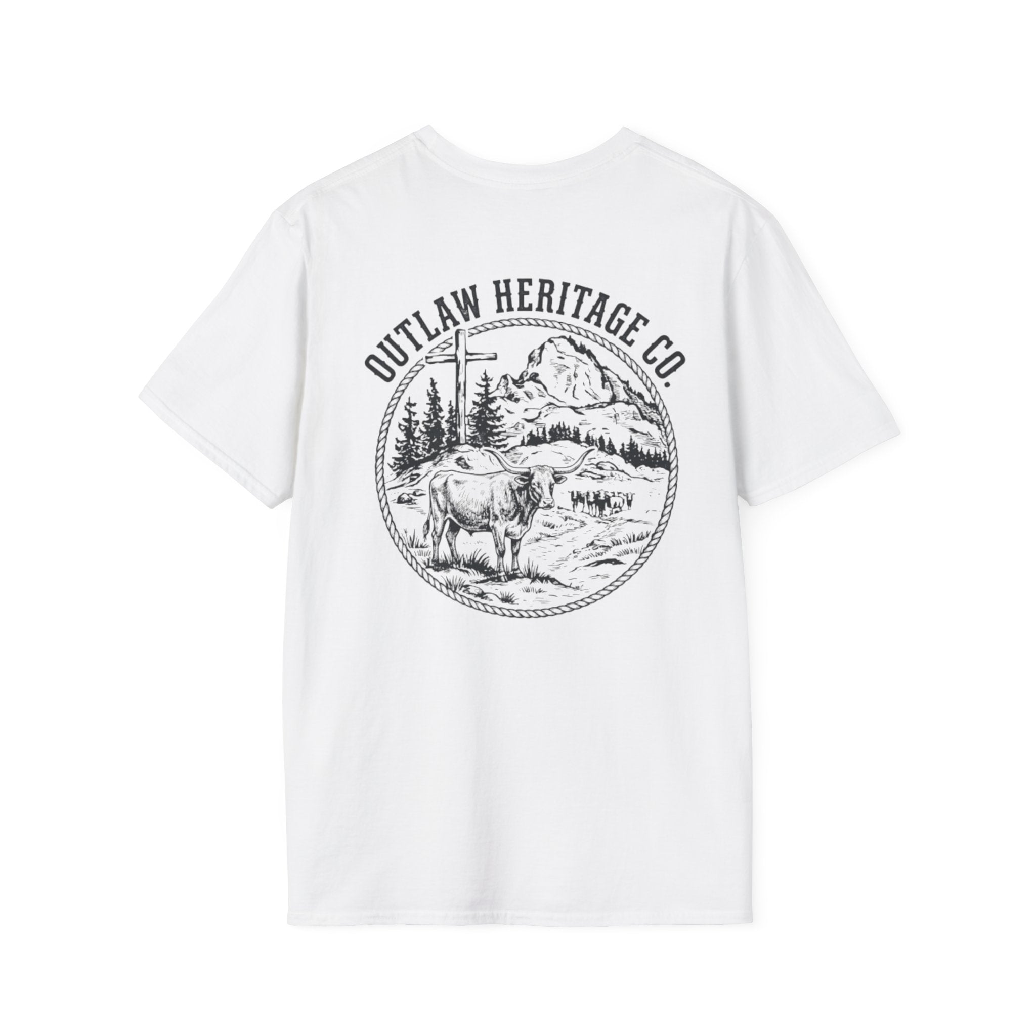 Outlaw Heritage Co. Ranch Graphic T-Shirt