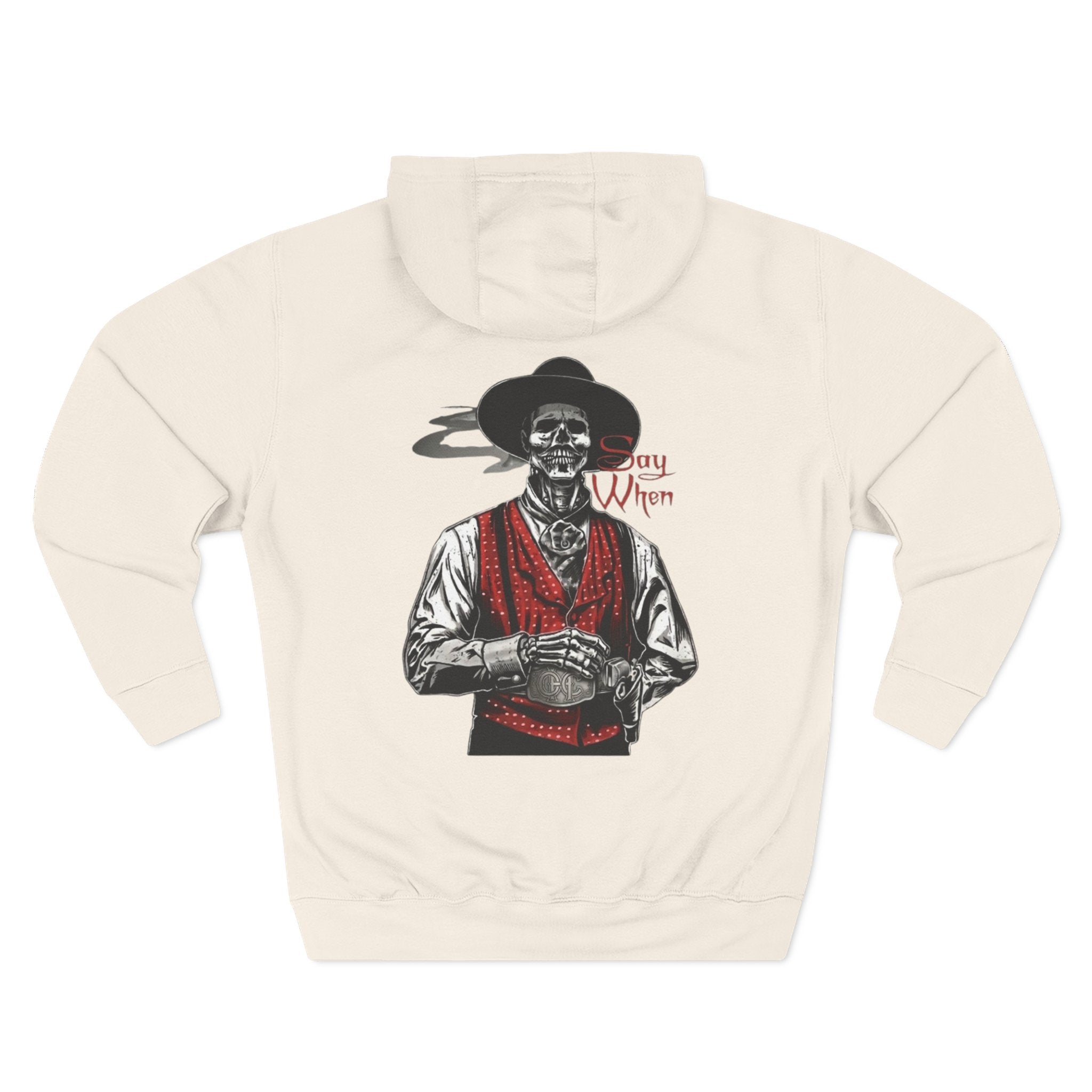 Outlaw Heritage Co. Graphic Hoodie “Say When”