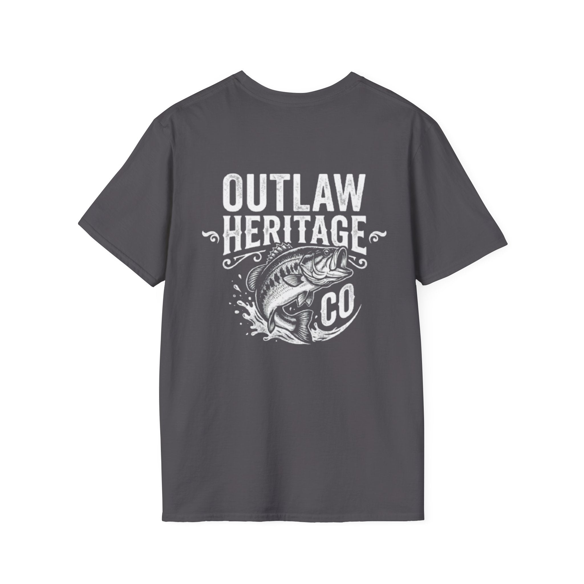 Outlaw Heritage Co. Bass Fishing T-Shirt