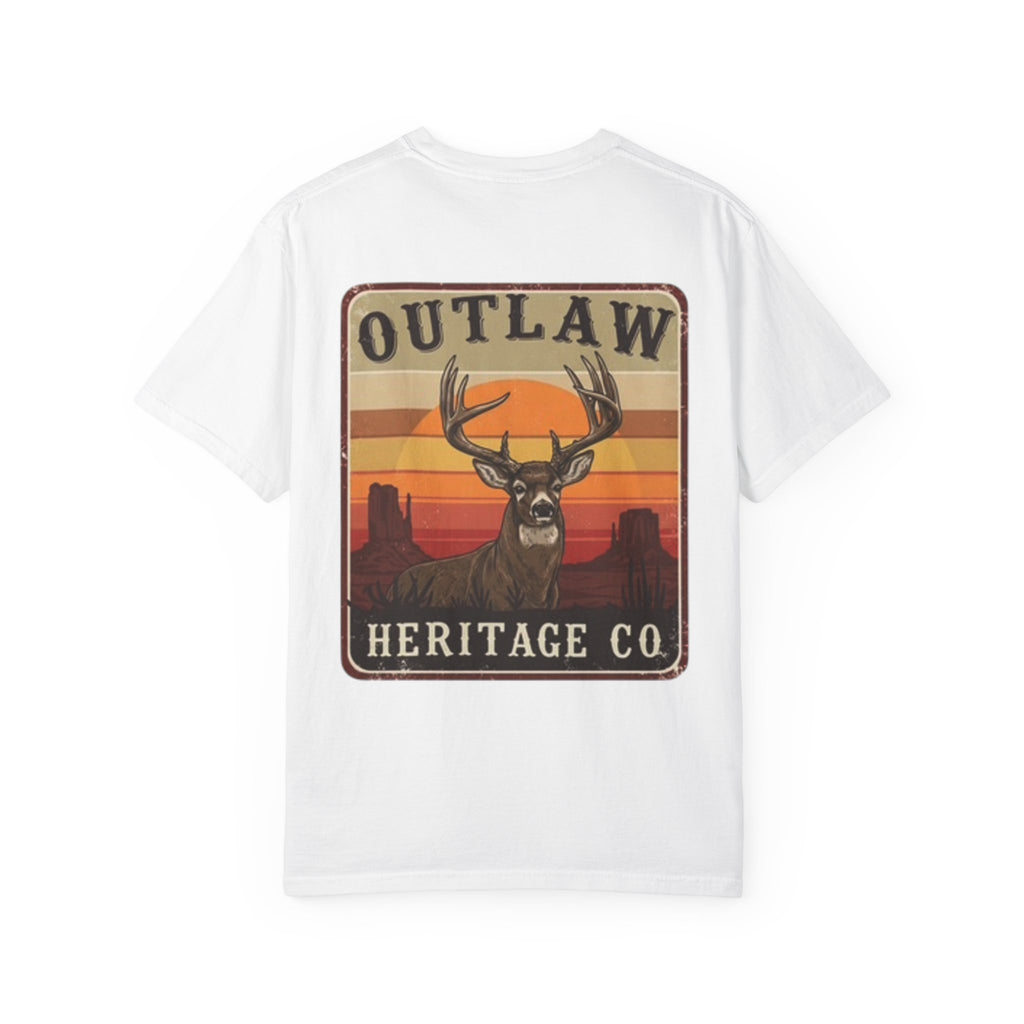 Buck Unisex T-shirt - Outlaw Heritage Co Design
