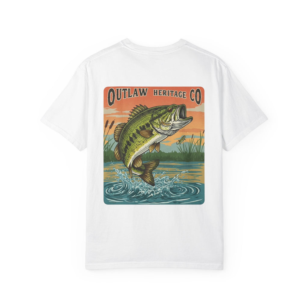 Outlaw Heritage Co. (Bass) Unisex Garment-Dyed T-shirt