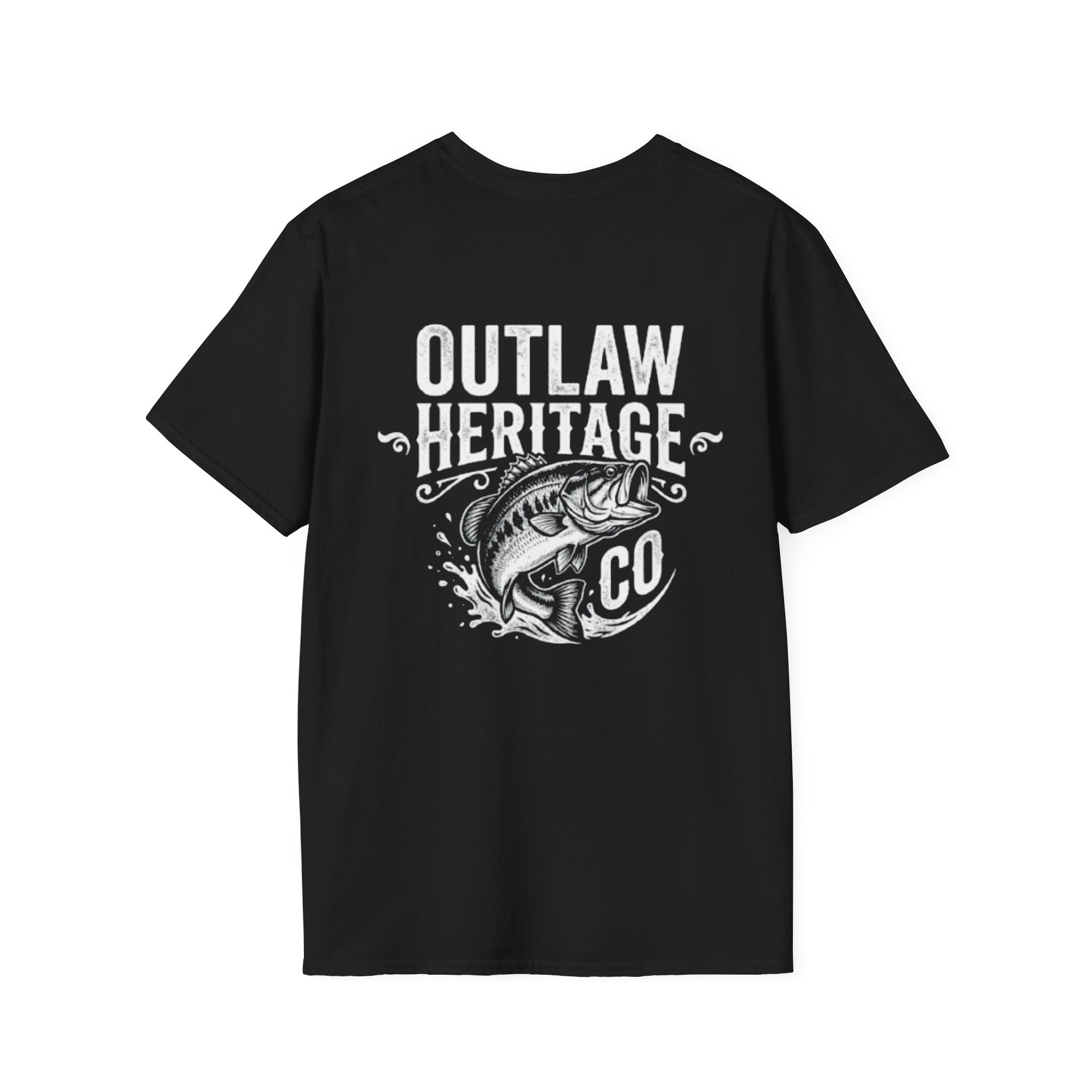 Outlaw Heritage Co. Bass Fishing T-Shirt
