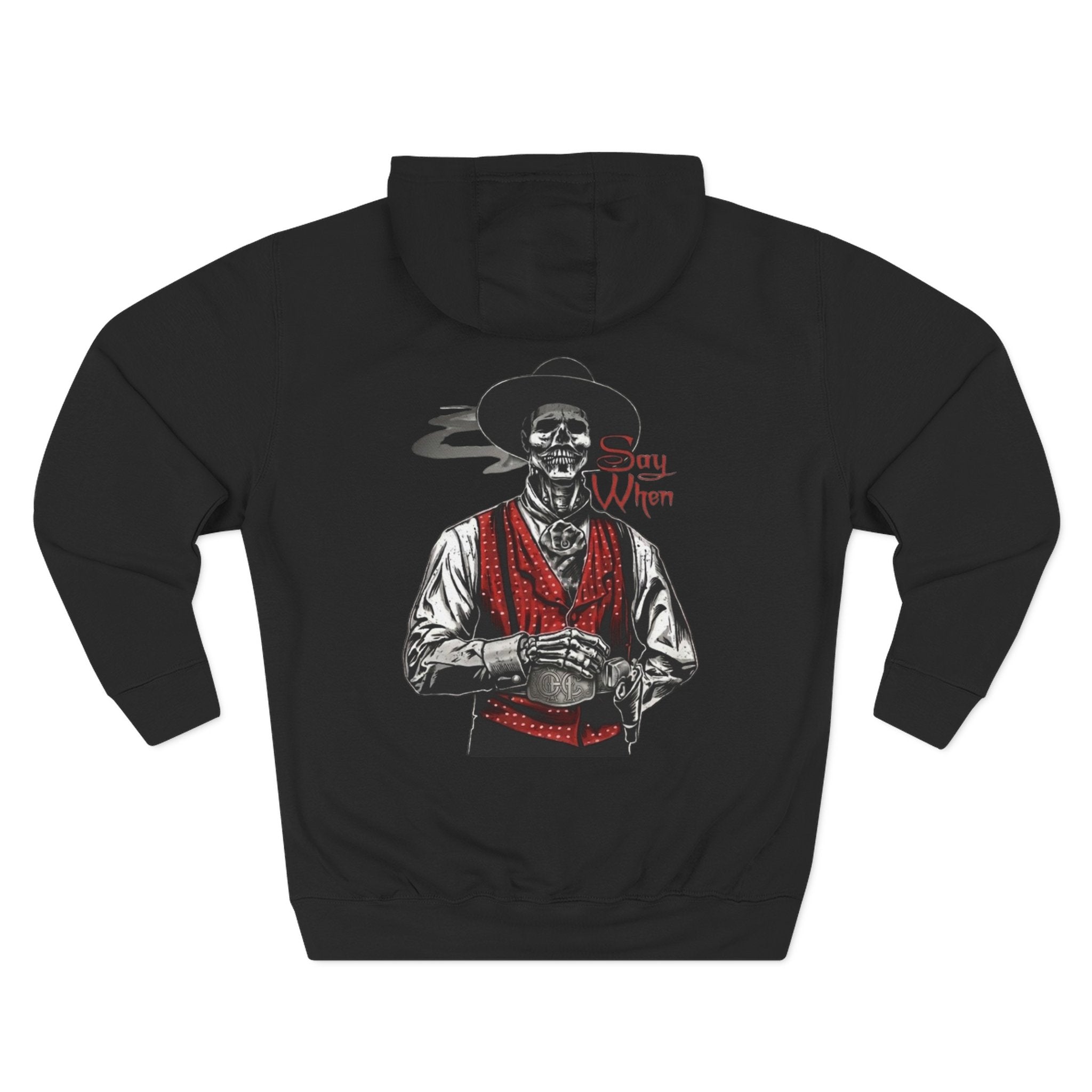 Outlaw Heritage Co. Graphic Hoodie “Say When”