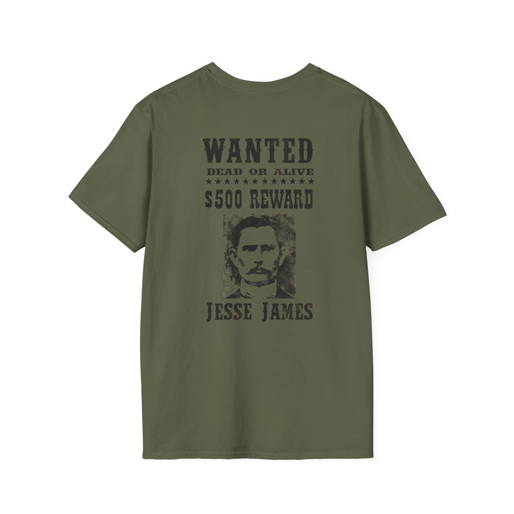 Outlaw Heritage Co. Jessie James Wanted Poster T-Shirt