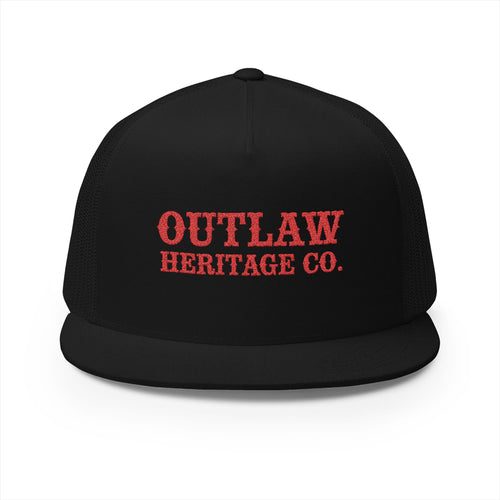 Original Outlaw Heritage Co. Hat (Red)