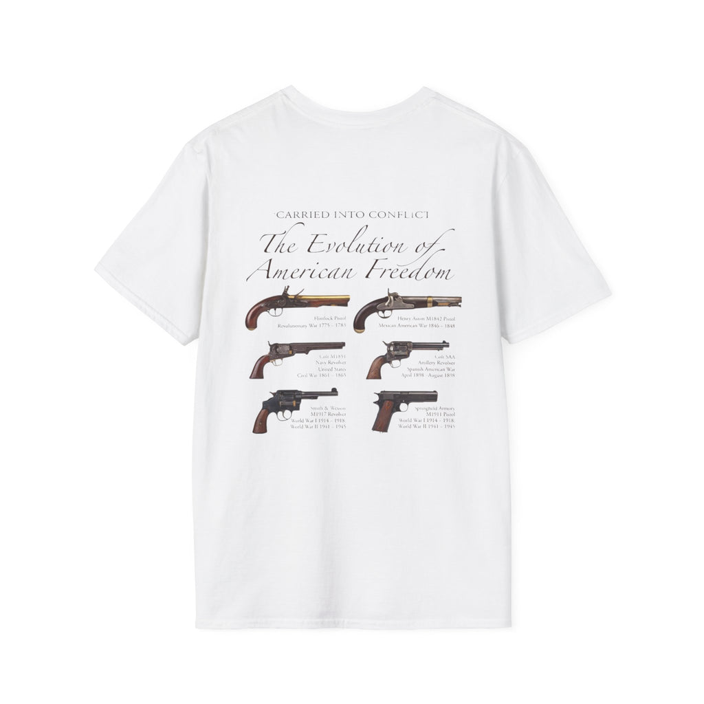 Outlaw Heritage Co. Evolution of American War Guns T-Shirt