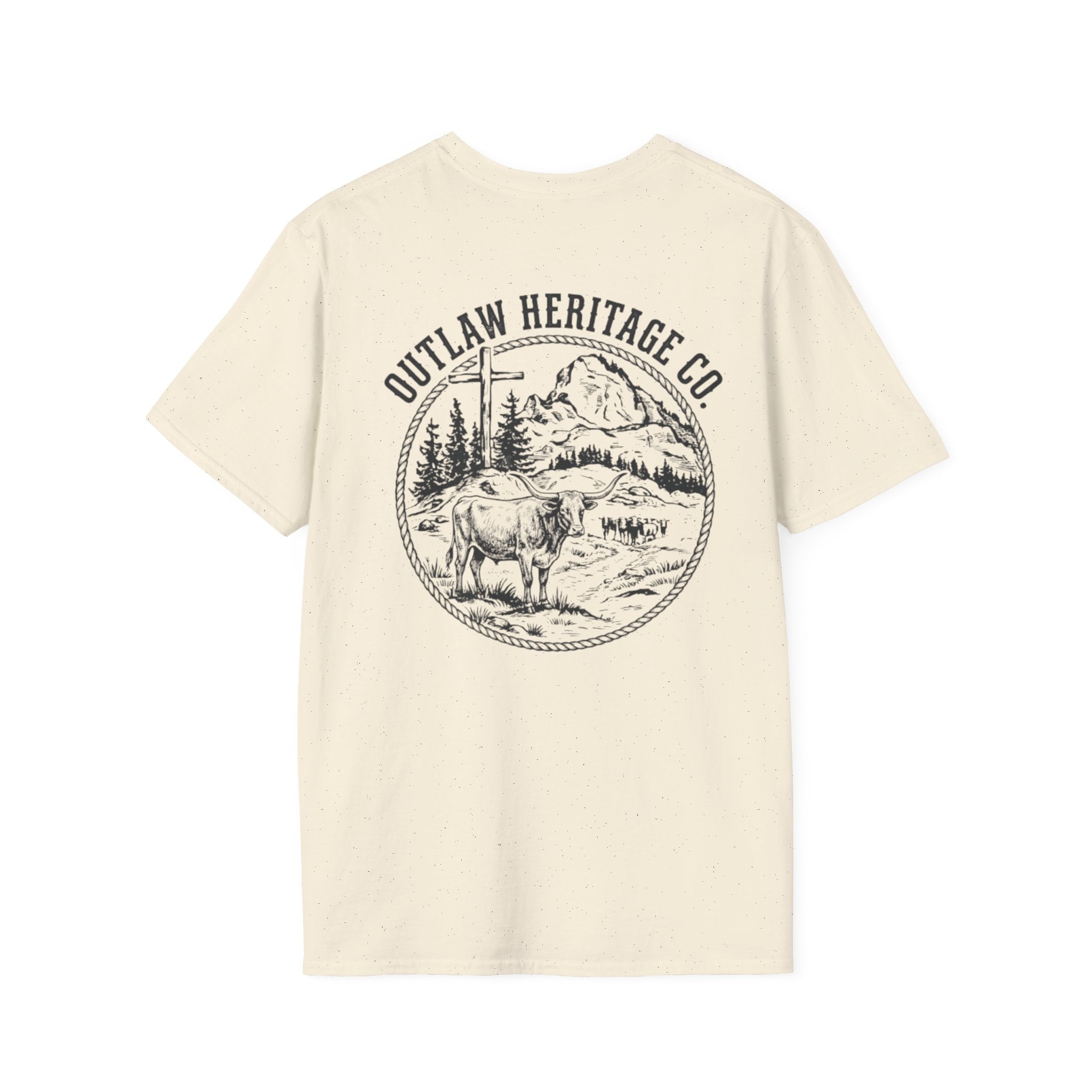 Outlaw Heritage Co. Ranch Graphic T-Shirt