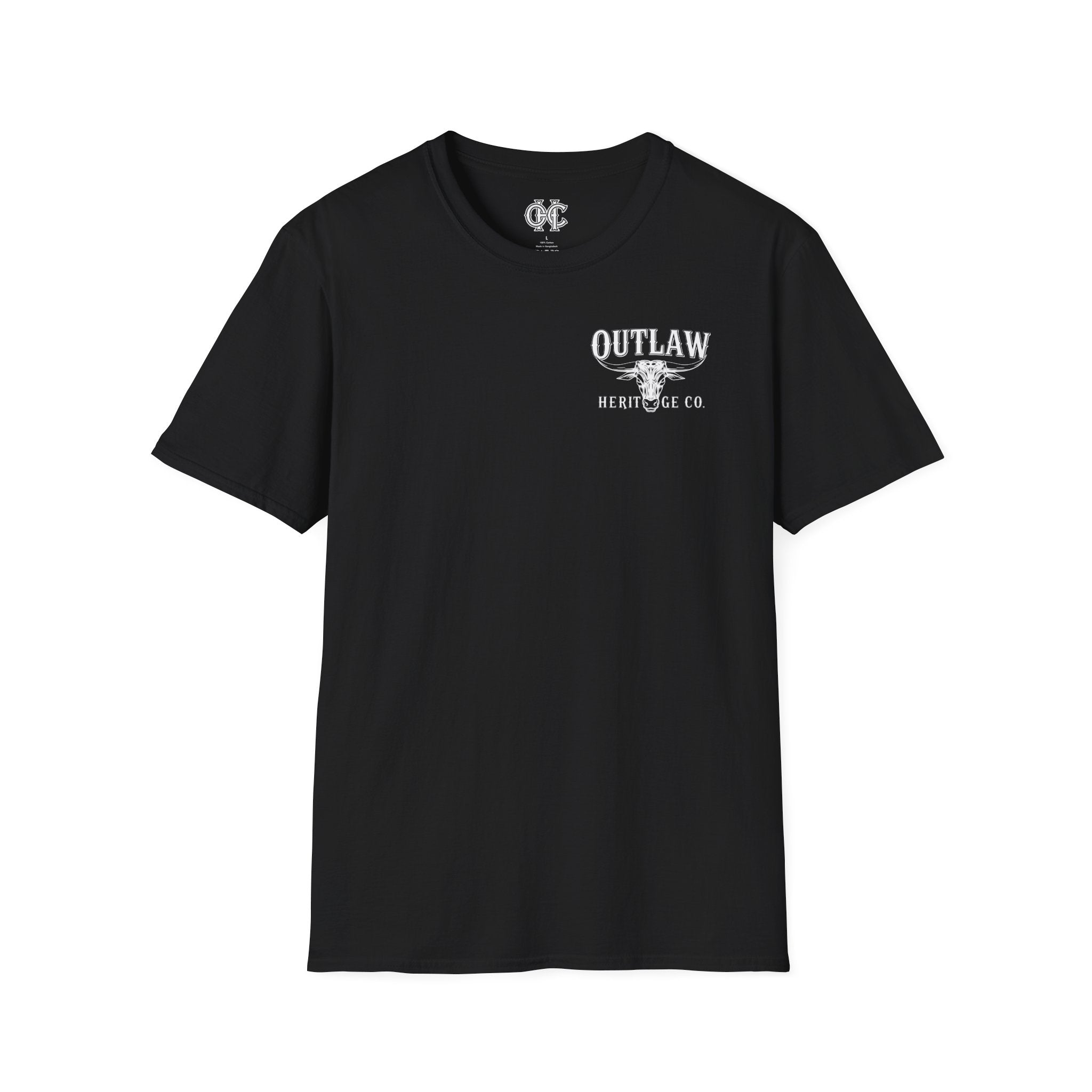 Outlaw Heritage Co. Shirt | Graphic T-Shirt, Western Cowboy Logo