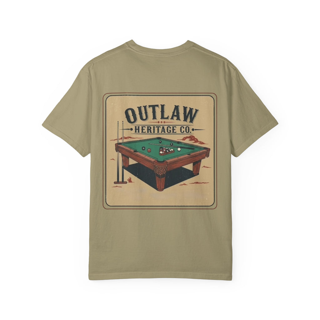 Outlaw Heritage Co. Pool Hall t-shirt