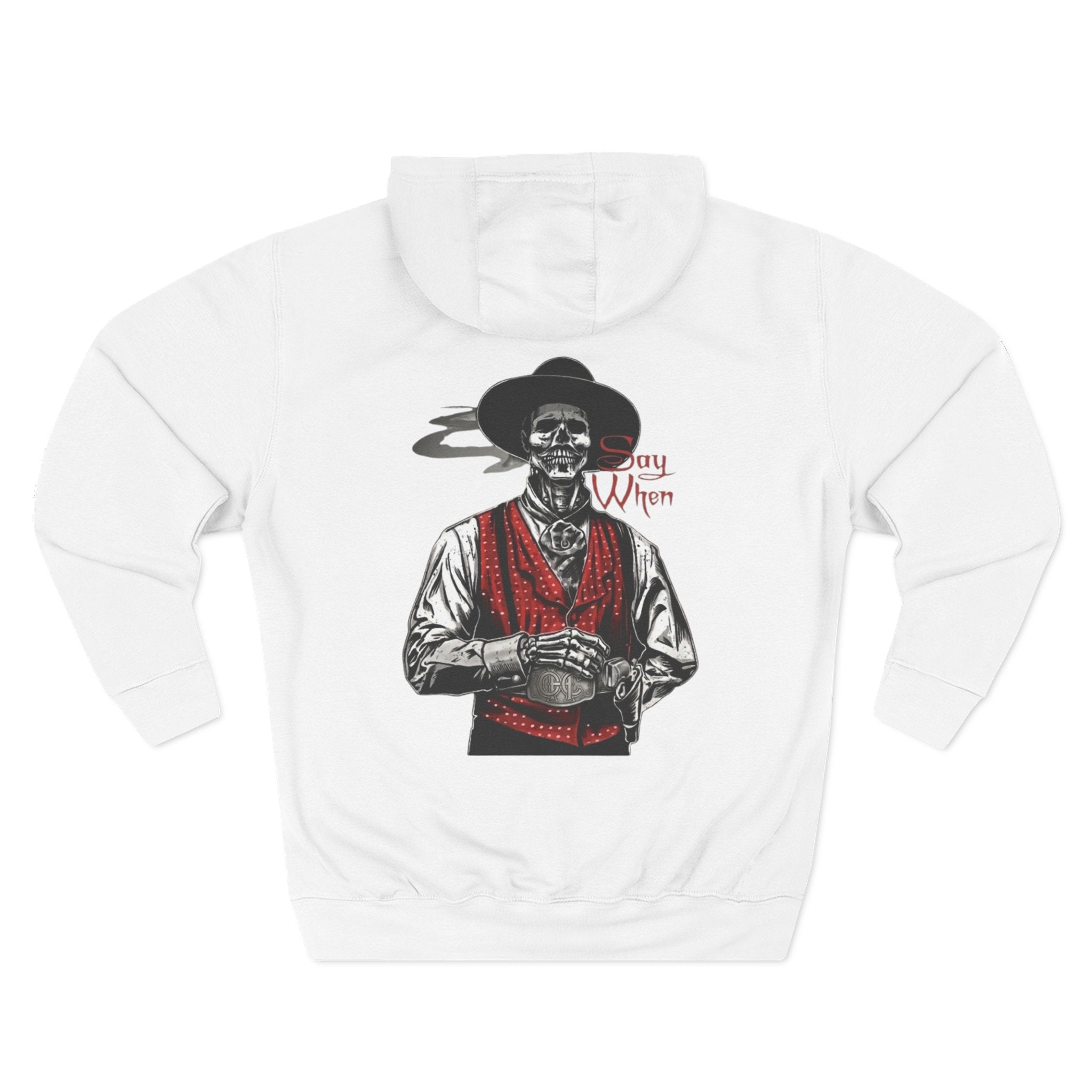 Outlaw Heritage Co. Graphic Hoodie “Say When”