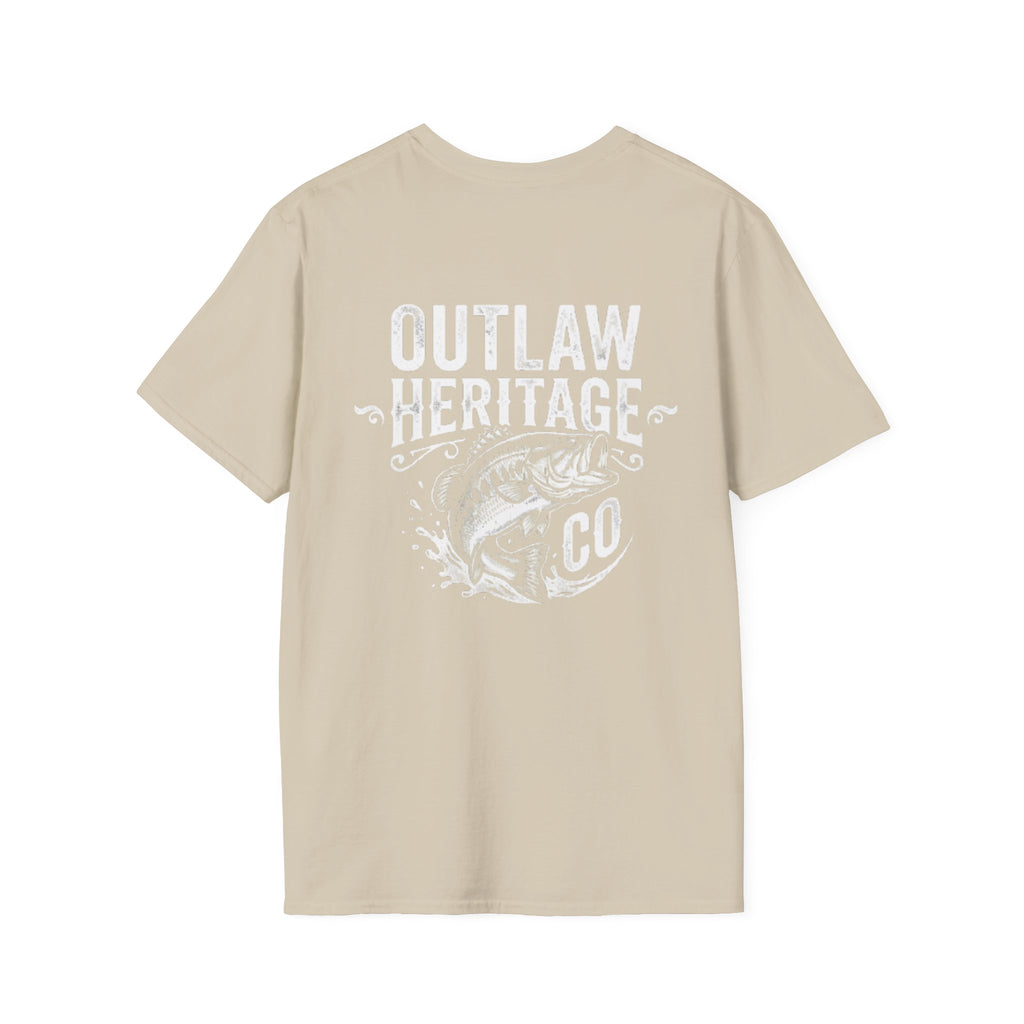 Outlaw Heritage Co. Bass Fishing T-Shirt