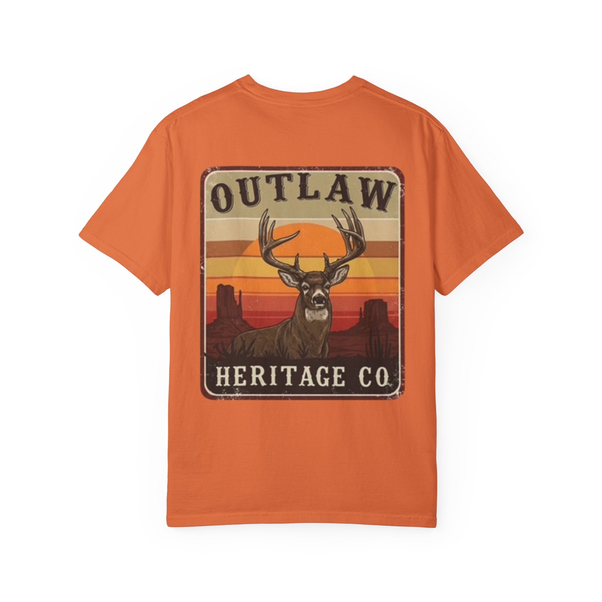 Buck Unisex T-shirt - Outlaw Heritage Co Design