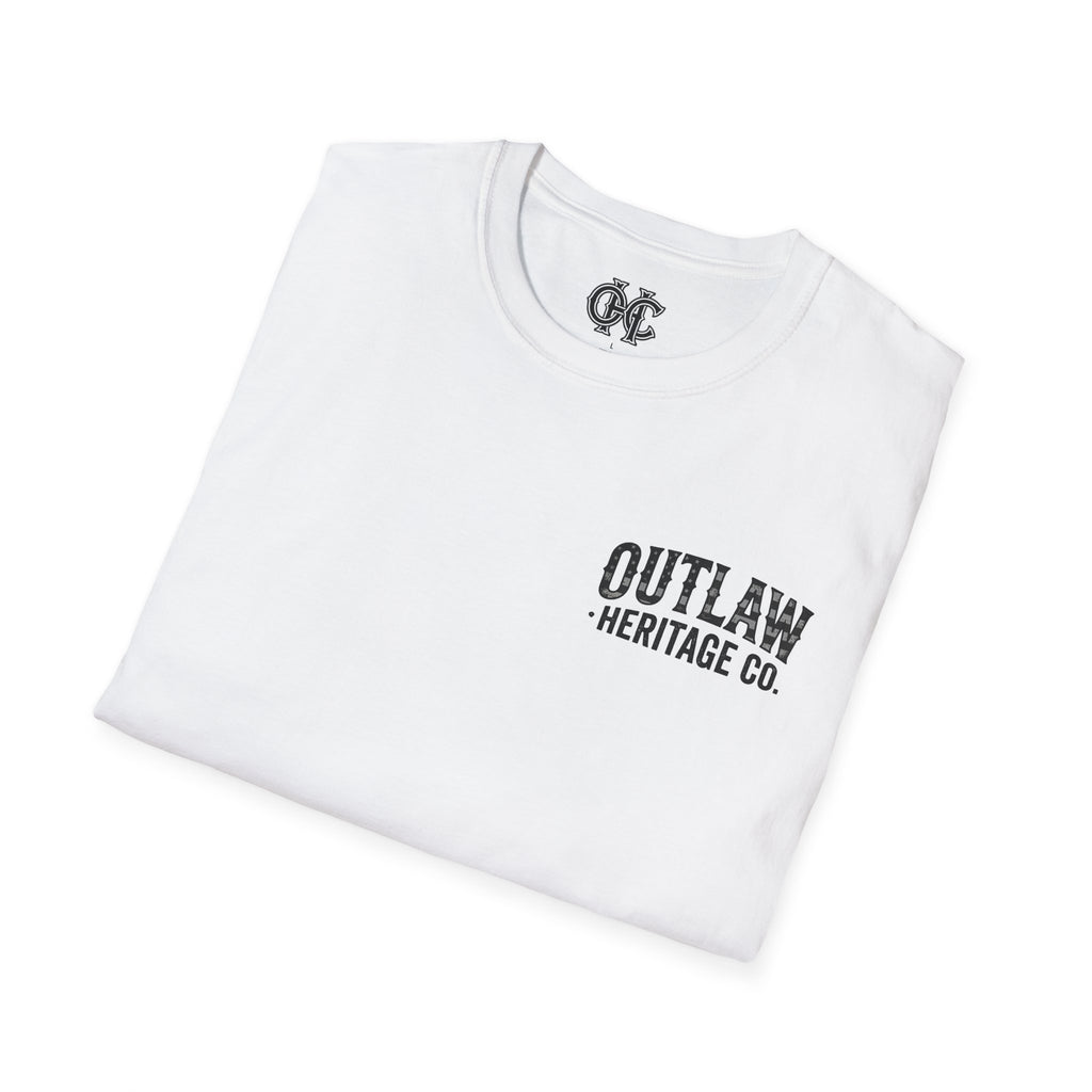 Outlaw Heritage Co Bear River Scene T-Shirt | Western Mountain Vintage