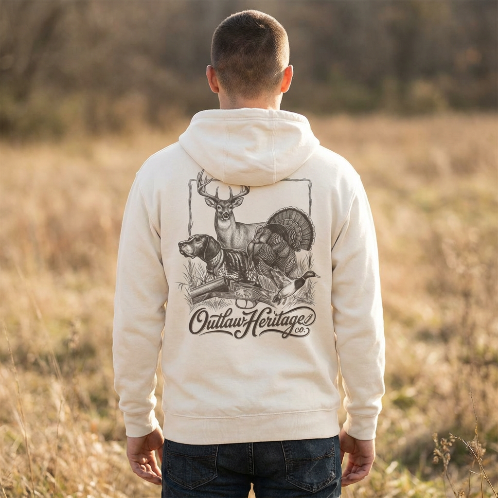 Outlaw Heritage Co. Graphic Hoodie