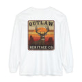 Buck Outlaw Heritage Co. Unisex Garment-dyed Long Sleeve T-Shirt