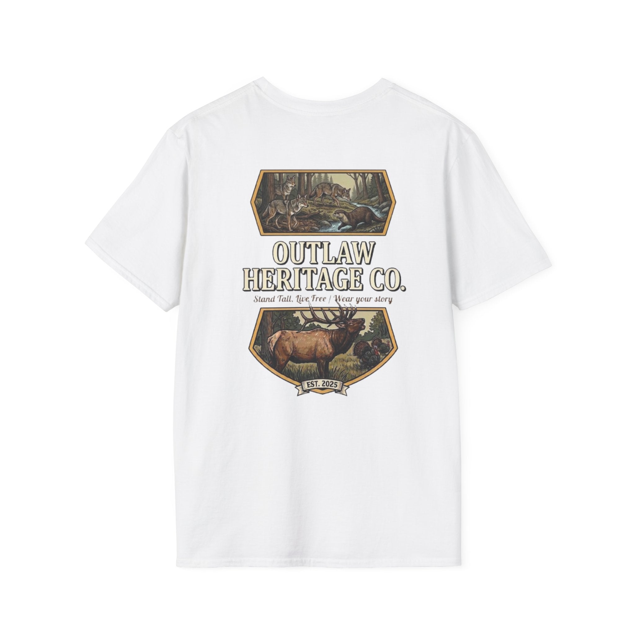 Outlaw Heritage Co. Vintage Graphic T-Shirt