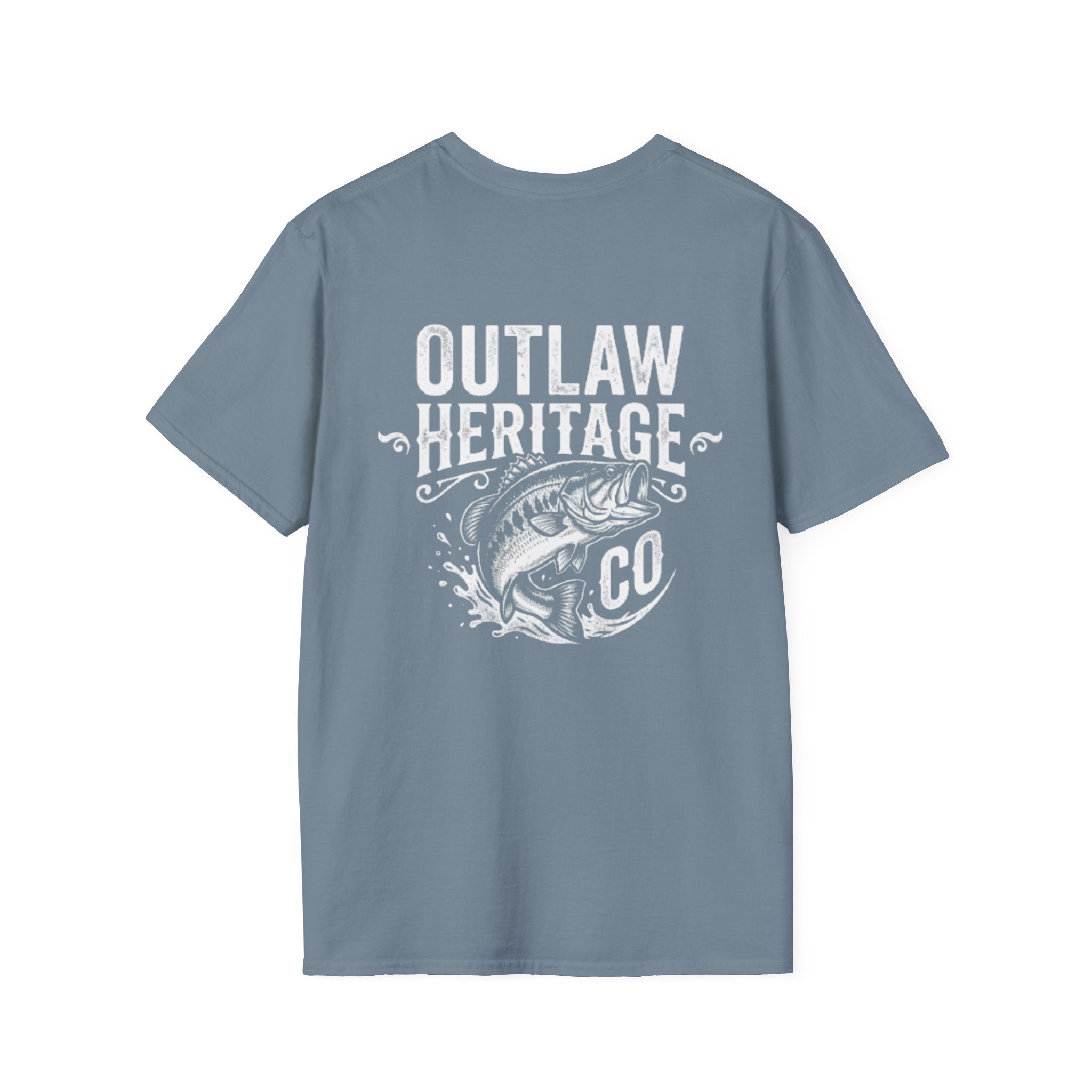 Outlaw Heritage Co. Bass Fishing T-Shirt