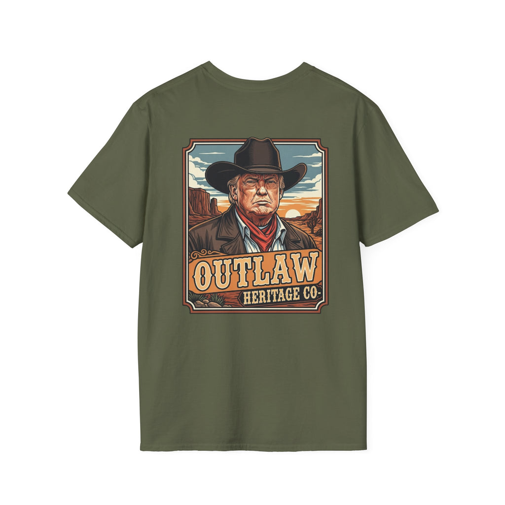 Outlaw Heritage Co.’s “Presidential Outlaw” President Donald Trump
