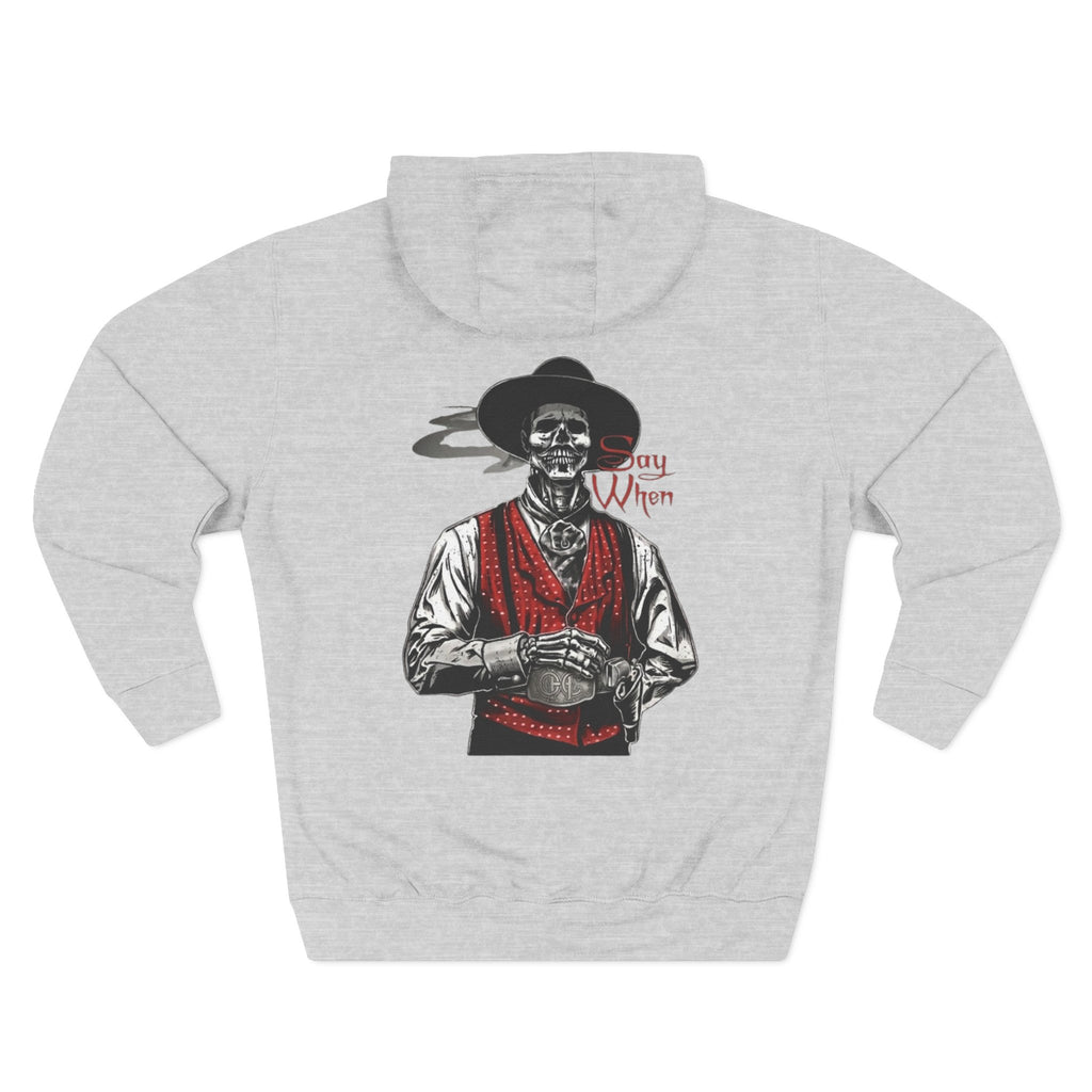 Outlaw Heritage Co. Graphic Hoodie “Say When”
