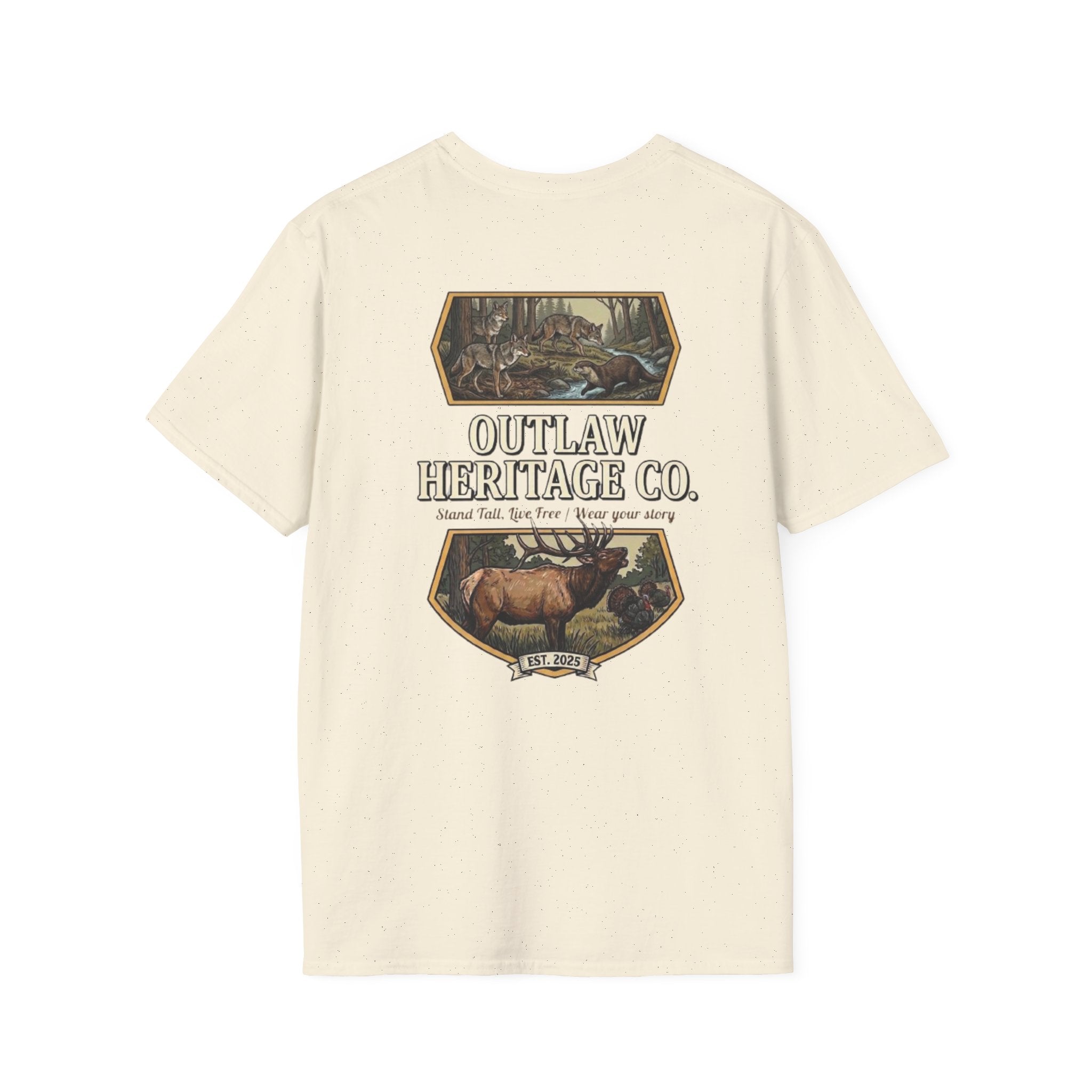 Outlaw Heritage Co. Vintage Graphic T-Shirt