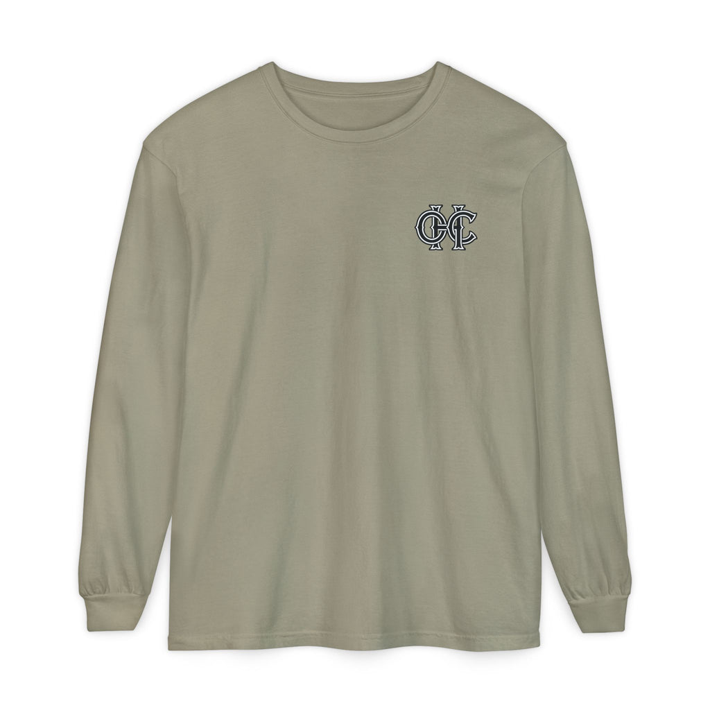 Buck Outlaw Heritage Co. Unisex Garment-dyed Long Sleeve T-Shirt
