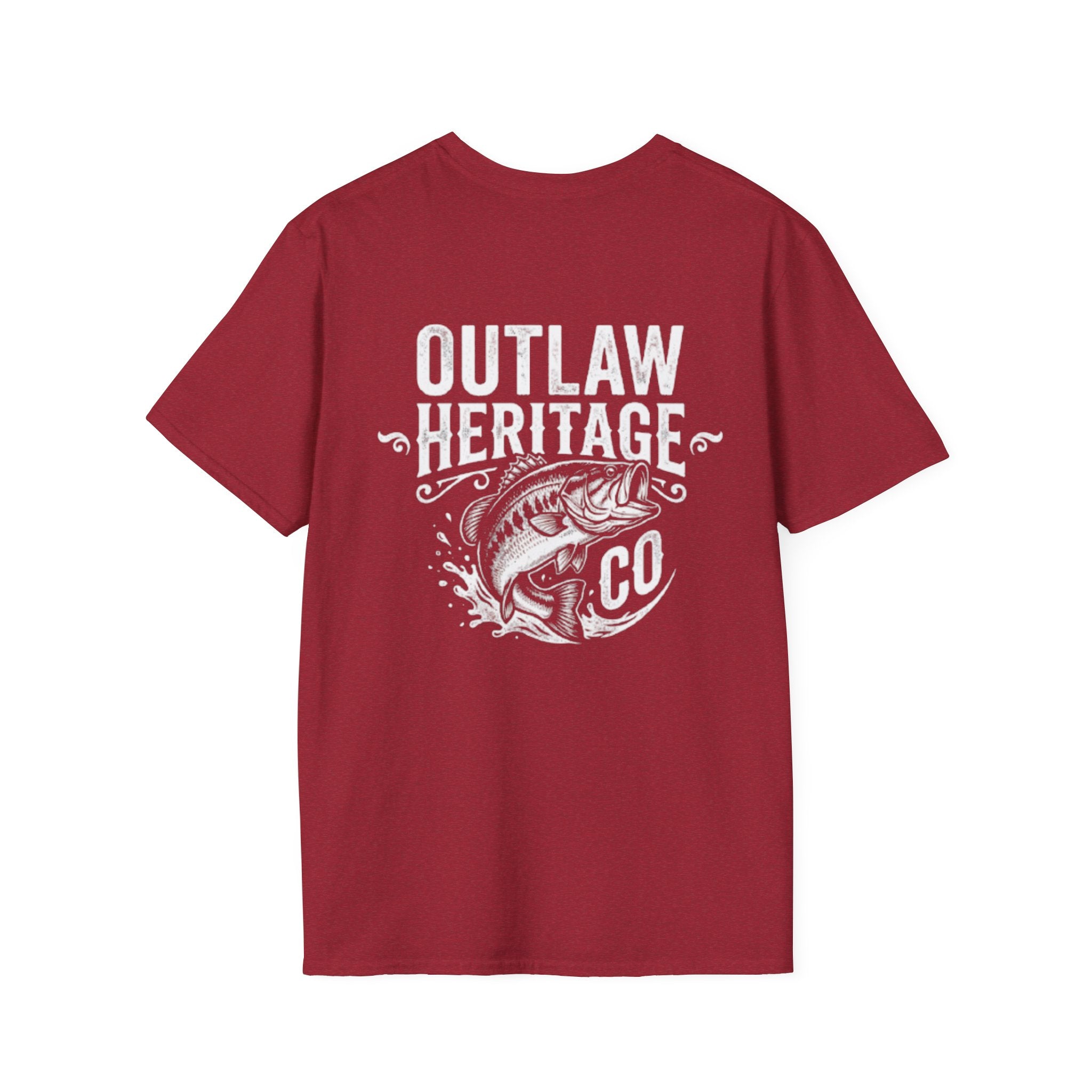 Outlaw Heritage Co. Bass Fishing T-Shirt
