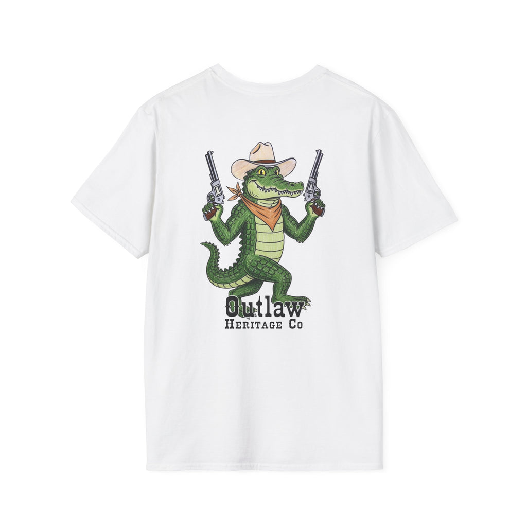 Outlaw Heritage Co. Alligator Outlaw Graphic T-Shirt