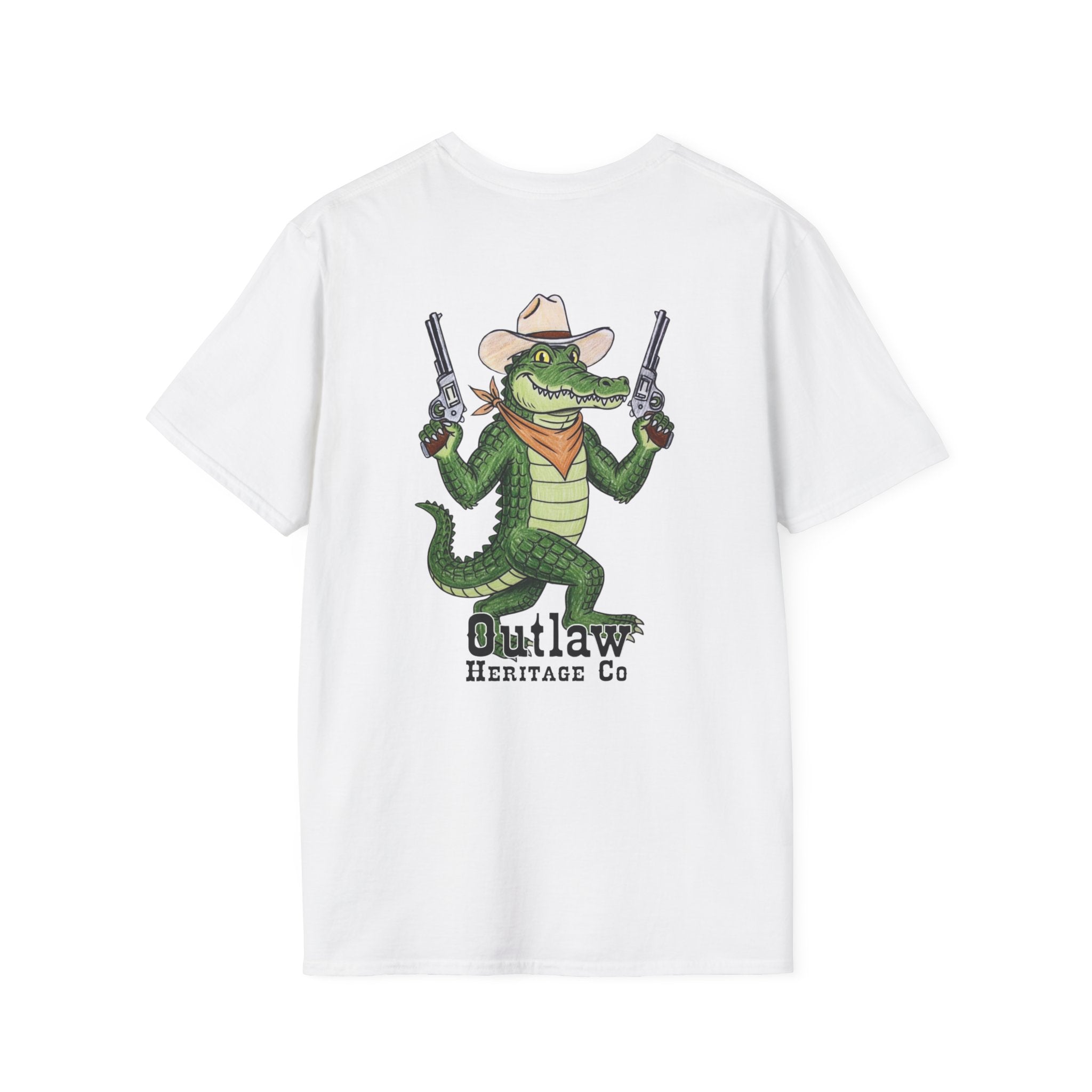 Outlaw Heritage Co. Alligator Outlaw Graphic T-Shirt