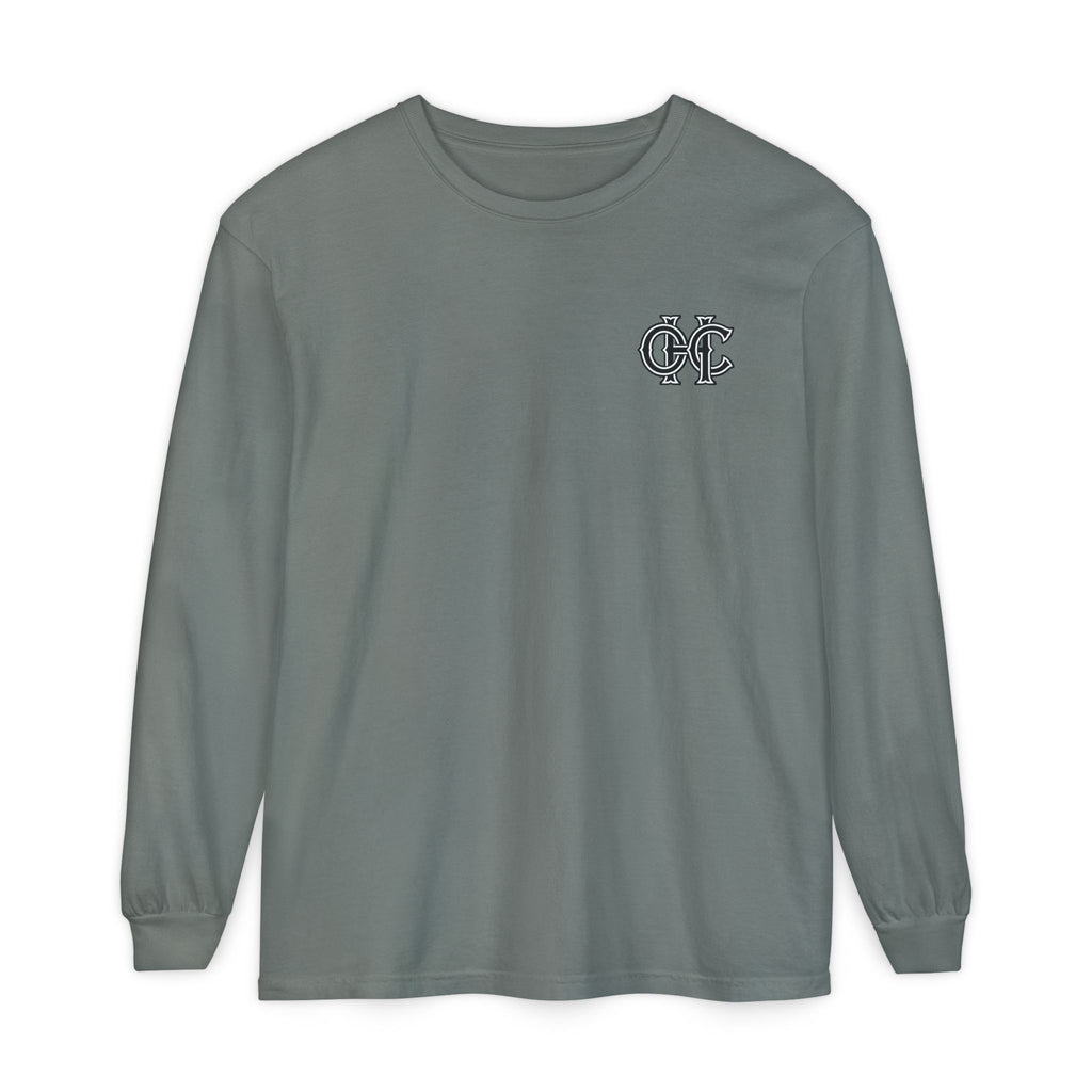 Buck Outlaw Heritage Co. Unisex Garment-dyed Long Sleeve T-Shirt