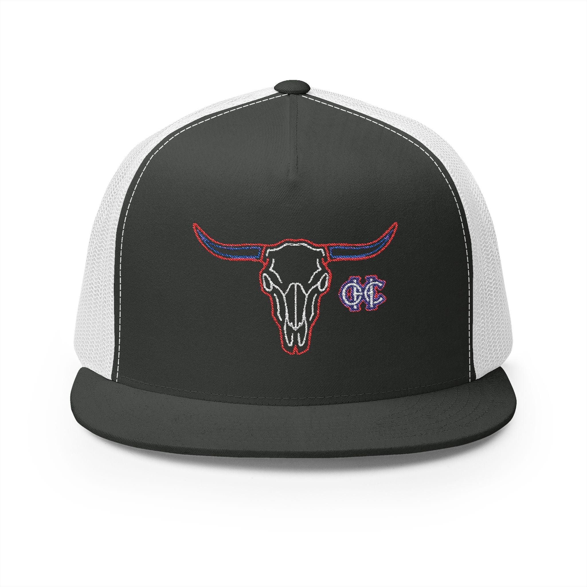Outlaw Heritage Co. LIMITED EDITION | Bone Collector Patriotic 5 Panel Trucker Cap