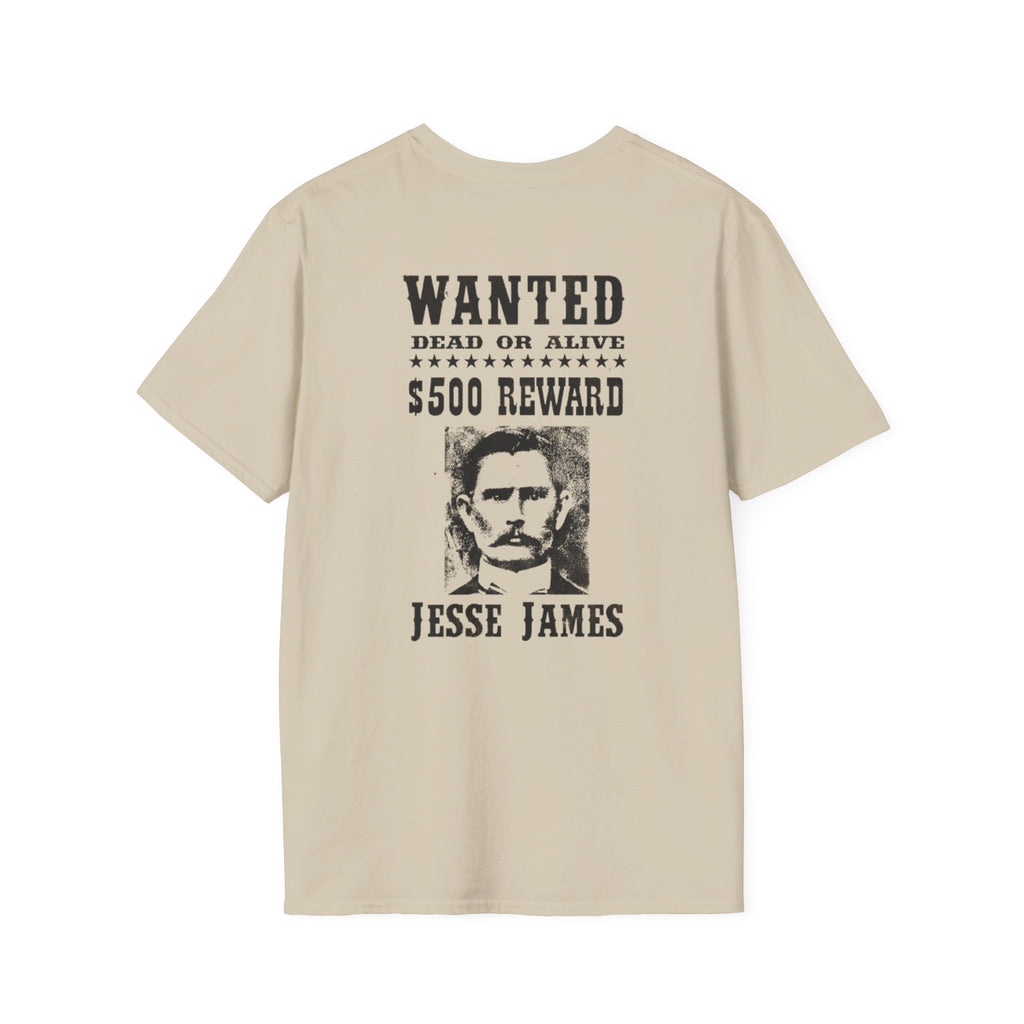 Outlaw Heritage Co. Jessie James Wanted Poster T-Shirt
