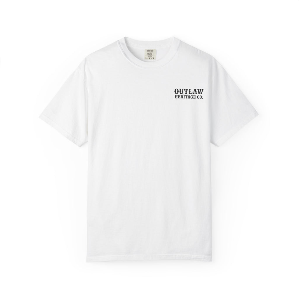 Outlaw Heritage Co. (Bass) Unisex Garment-Dyed T-shirt
